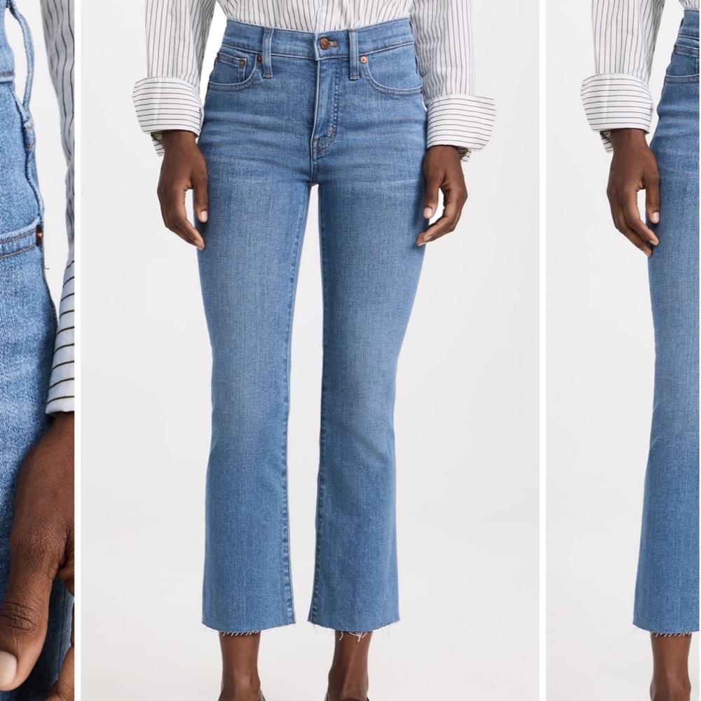 Women’s Madewell Mid Rise Kick Out Jean
